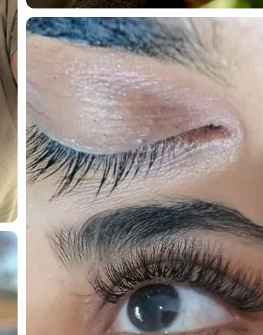 Lash extension result